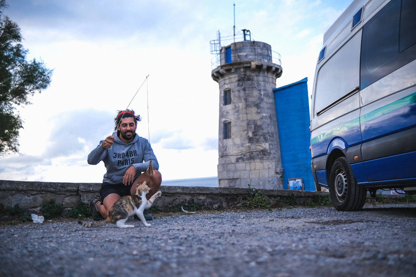 Fotos: Fito Pérez Morales, el joven de Gernika que recorre el mundo en ambulancia