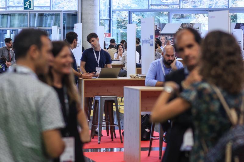 Ambiente en B-venture. 