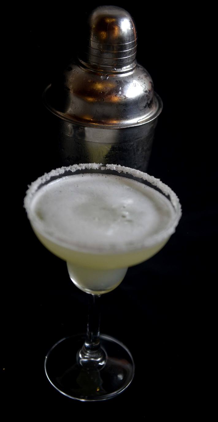 Un cóctel Margarita. 