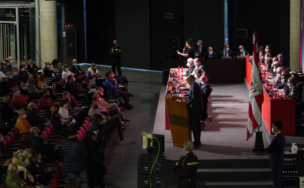 Imagen de archivo correspondiente a la asamblea extraordinaria de abril de 2022. 