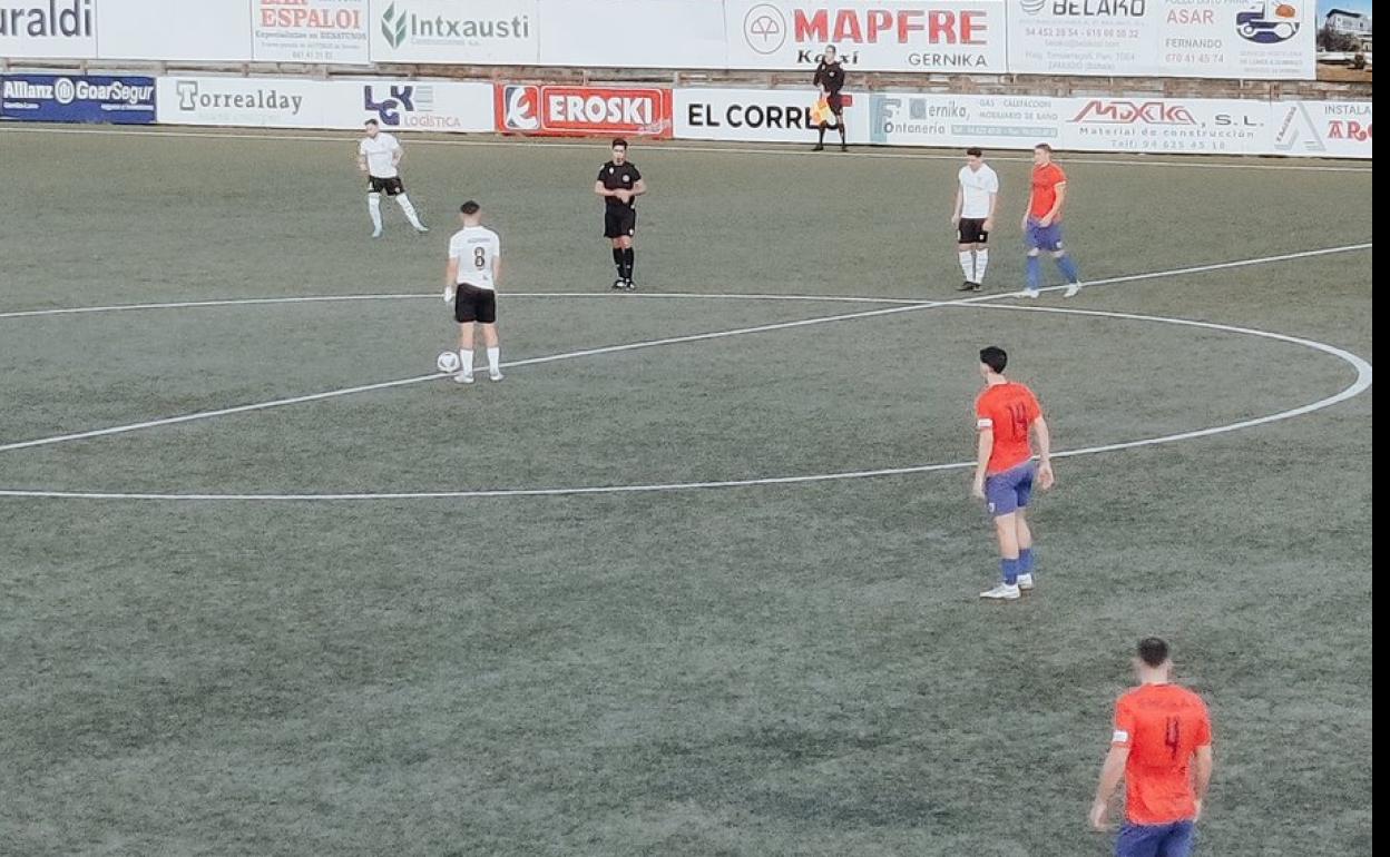 El Gernika coge oxígeno