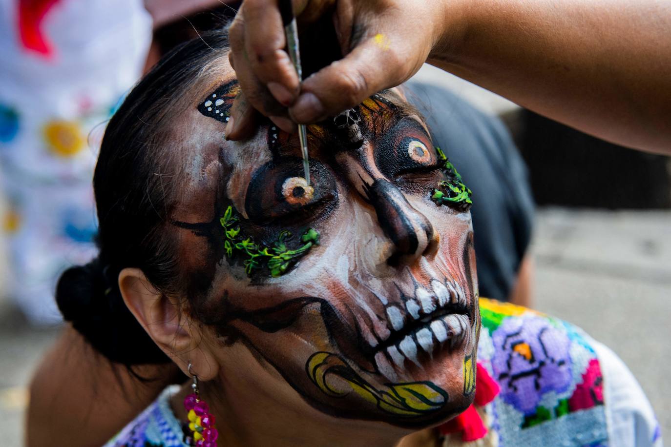 Fotos: Las catrinas toman la Ciudad de México como preámbulo al Día de Muertos