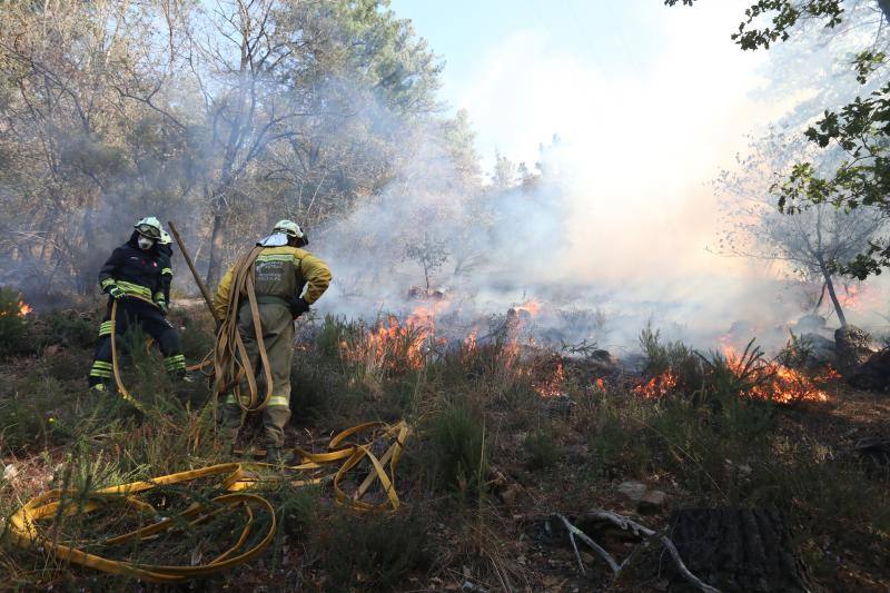 Fotos: El viento arruina las pucheras de Balmaseda