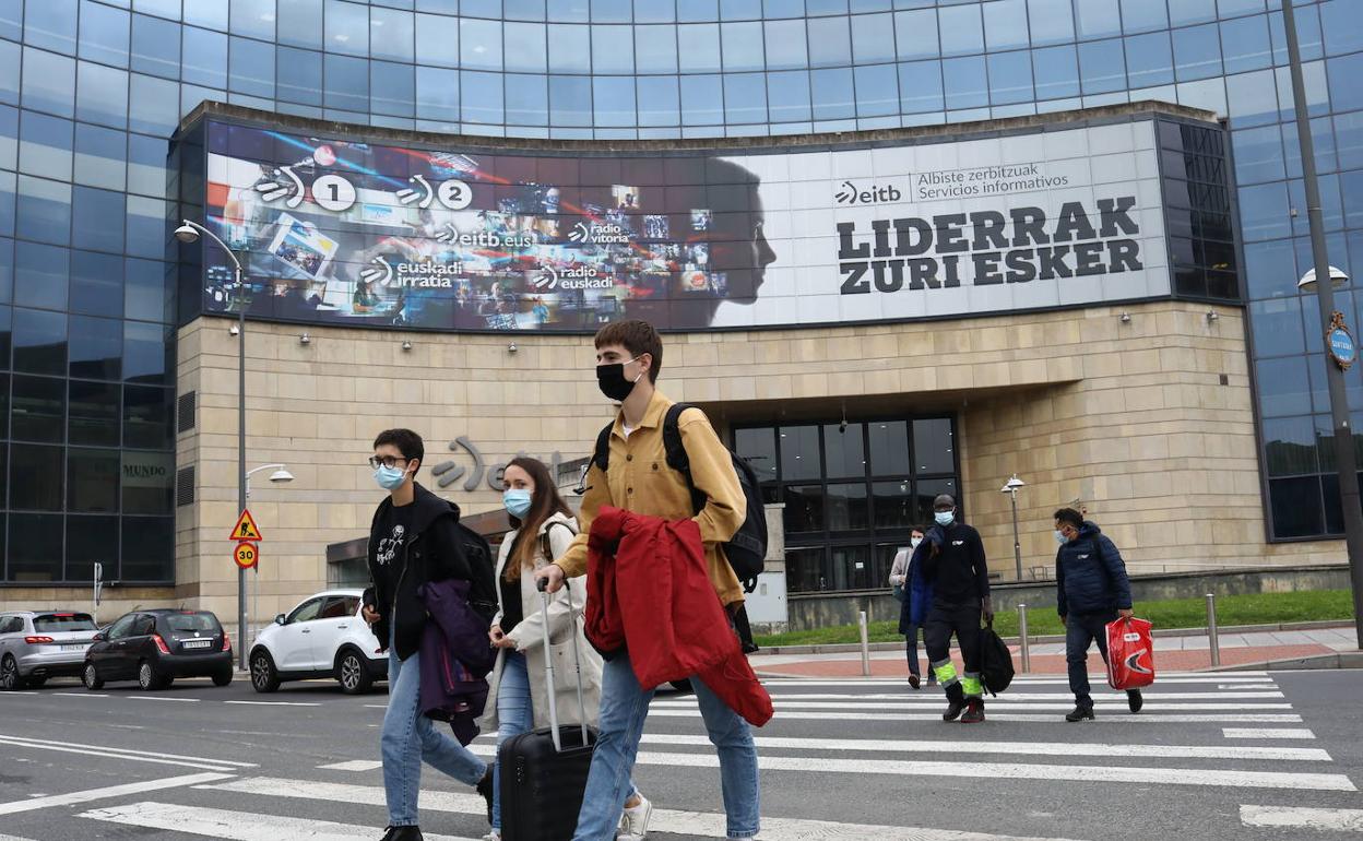 Vista de la sede de EITB en Bilbao.