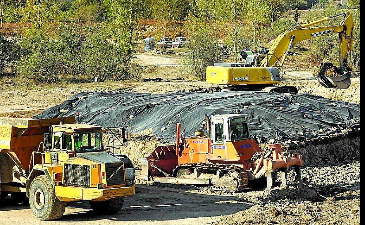 Obras de canalización en la zona Sur, en los ríos Batán y Zapardiel
