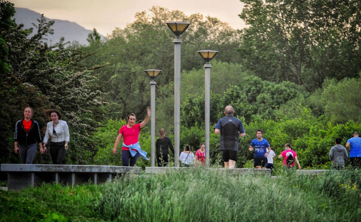 El anillo verde de Vitoria. 