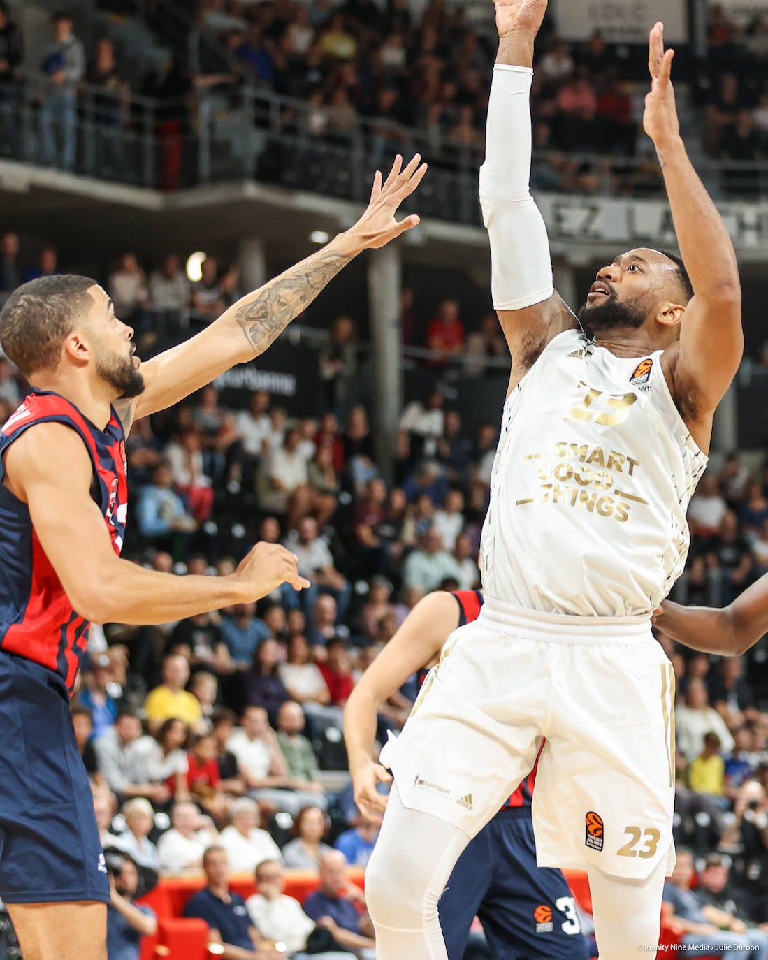 Fotos: Las fotos del Asvel - Baskonia