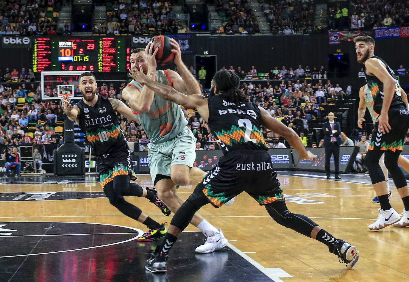 Fotos: Las mejores fotos del Bilbao Basket - Baskonia