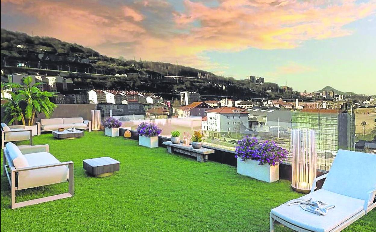 Las viviendas dispondrán de unas vistas espectaculares sobre el nuevo Zorrozaurre. 