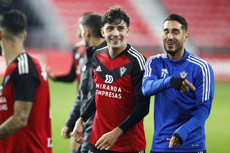 Gelabert y Roberto López sonríen tras vencer al Tenerife en la Liga.