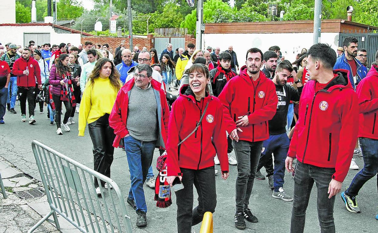 La afición jabata quiere salir el próximo lunes del estadio con tres puntos más en la clasificación.