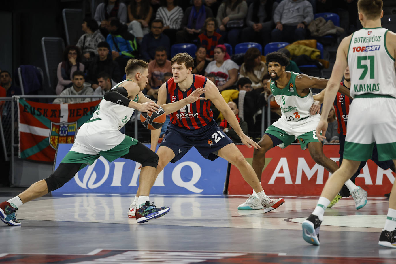 Fotos: Las mejores imágenes del Baskonia-Zalgiris