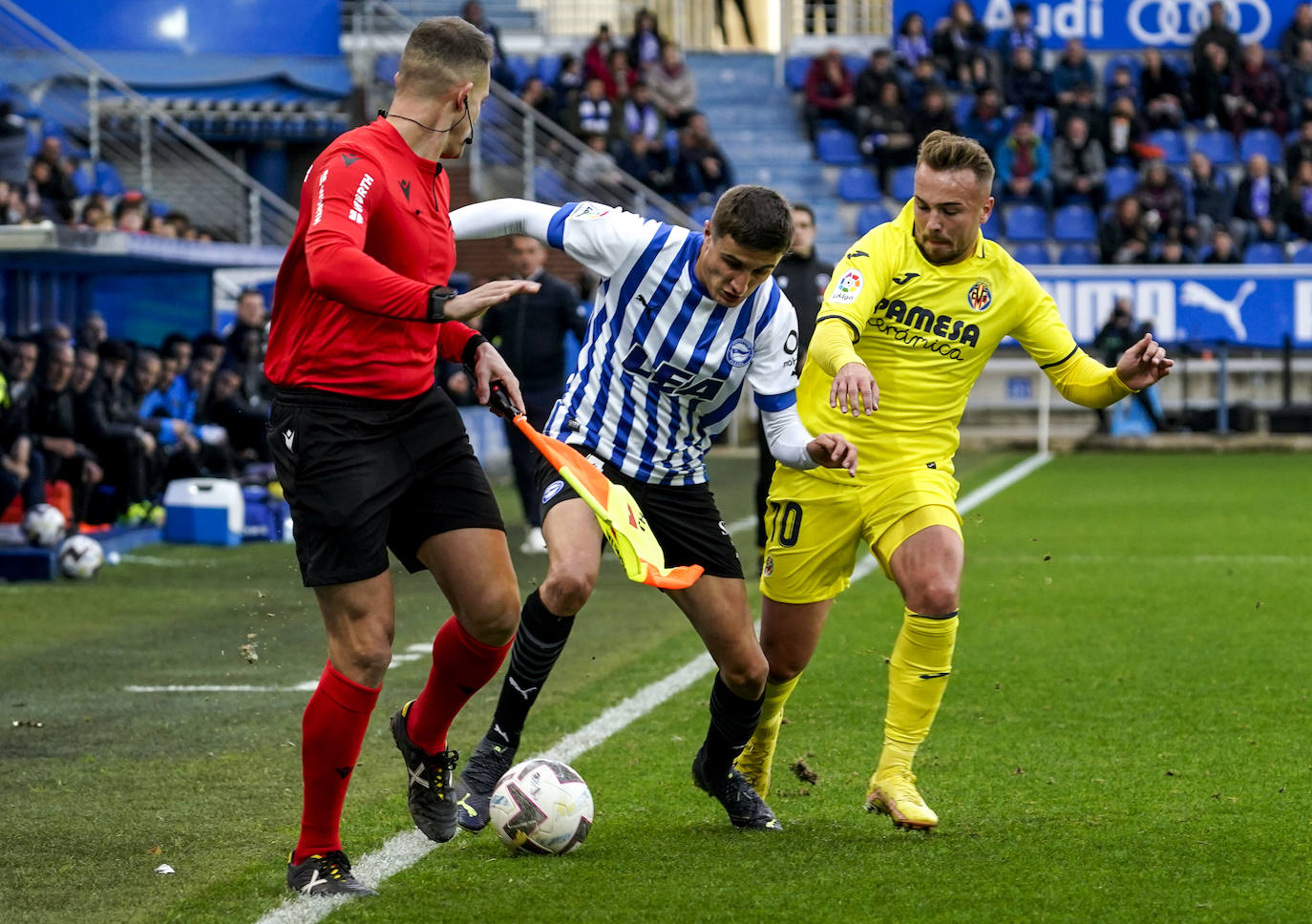 Fotos: Las mejores imágenes del Alavés - Villarreal &#039;B&#039;