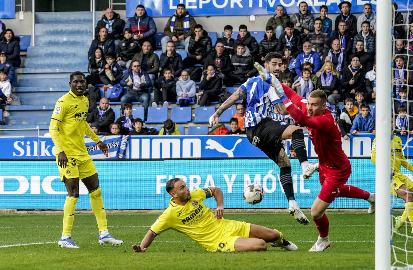 Fotos: Las mejores imágenes del Alavés - Villarreal &#039;B&#039;
