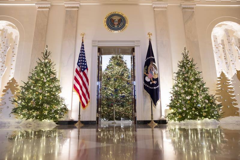 Fotos: La Casa Blanca instala 77 árboles y más de 83.000 luces en su Navidad  más hogareña | El Correo