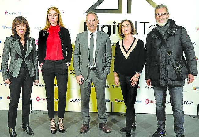 María Goti, Klara González, Gonzalo Salcedo, Edurne Errazti y Gonzalo Blanco. 
