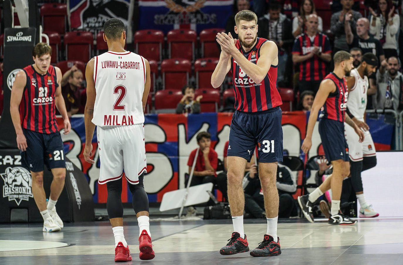 Fotos: Las fotos del Baskonia - Olimpia Milano