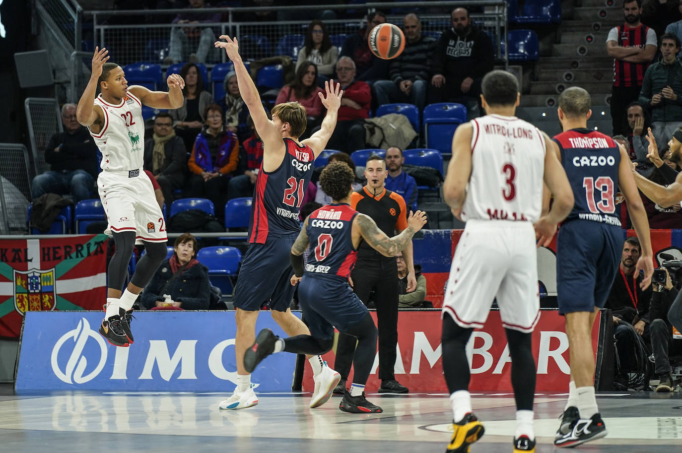 Fotos: Las fotos del Baskonia - Olimpia Milano