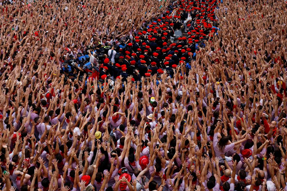 Txupinazo de San Fermines.