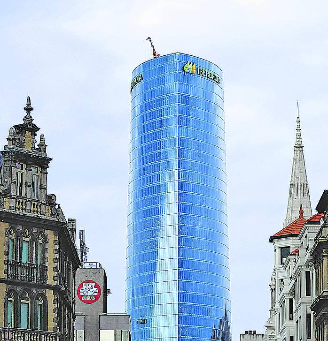 Torre Iberdrola, sede de la compañía en Bilbao. 