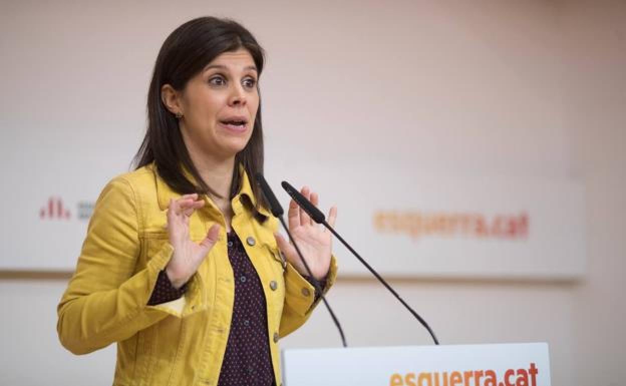 La portavoz de Esquerra Republicana de Catalunya (ERC), Marta Vilalta