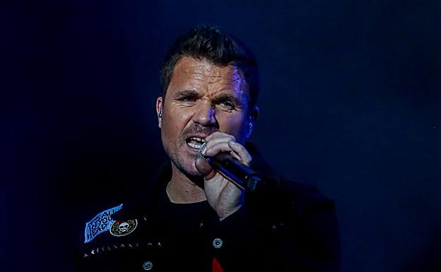 Dani Martín en una actación hace unos meses. 