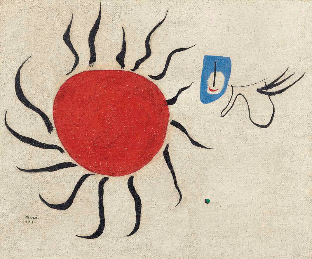 El Sol Forma parte de 'La realidad absoluta’, de Joan Miró. Del 10 de febrero al 28 de mayo. Sobre los años en los que el artista vivió en París y militó en el surrealismo. 