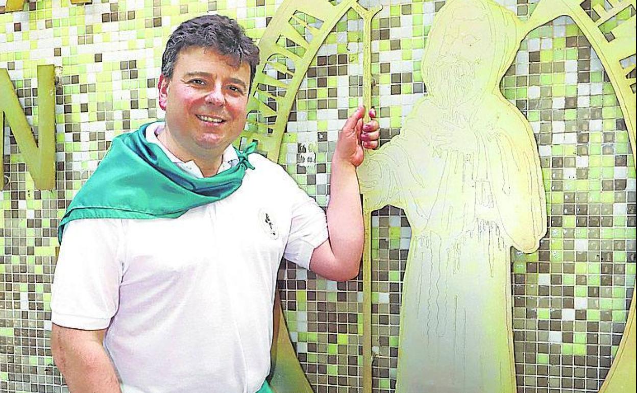 De Gracia en una foto del pasado San Juan del Monte. 