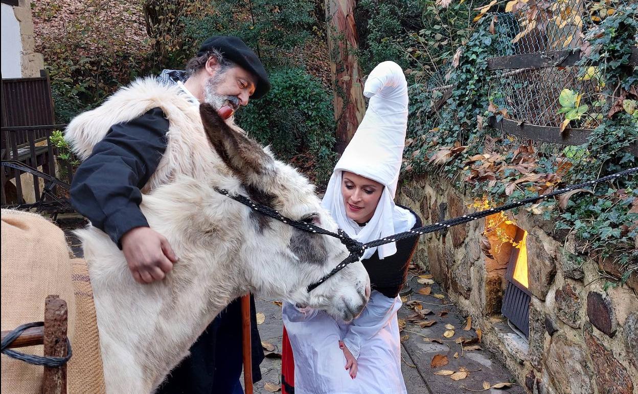 Olentzero y Mari Domingi volverán a salir a la calle el próximo 24 de diciembre a las 17 horas. 