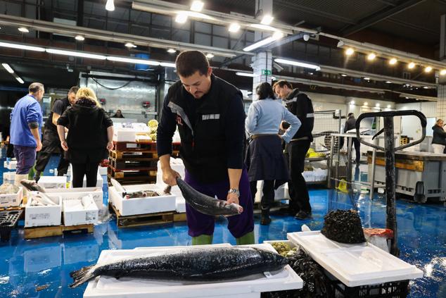 Compras de Navidad. MercaBilbao. Basauri. Bizkaia. 