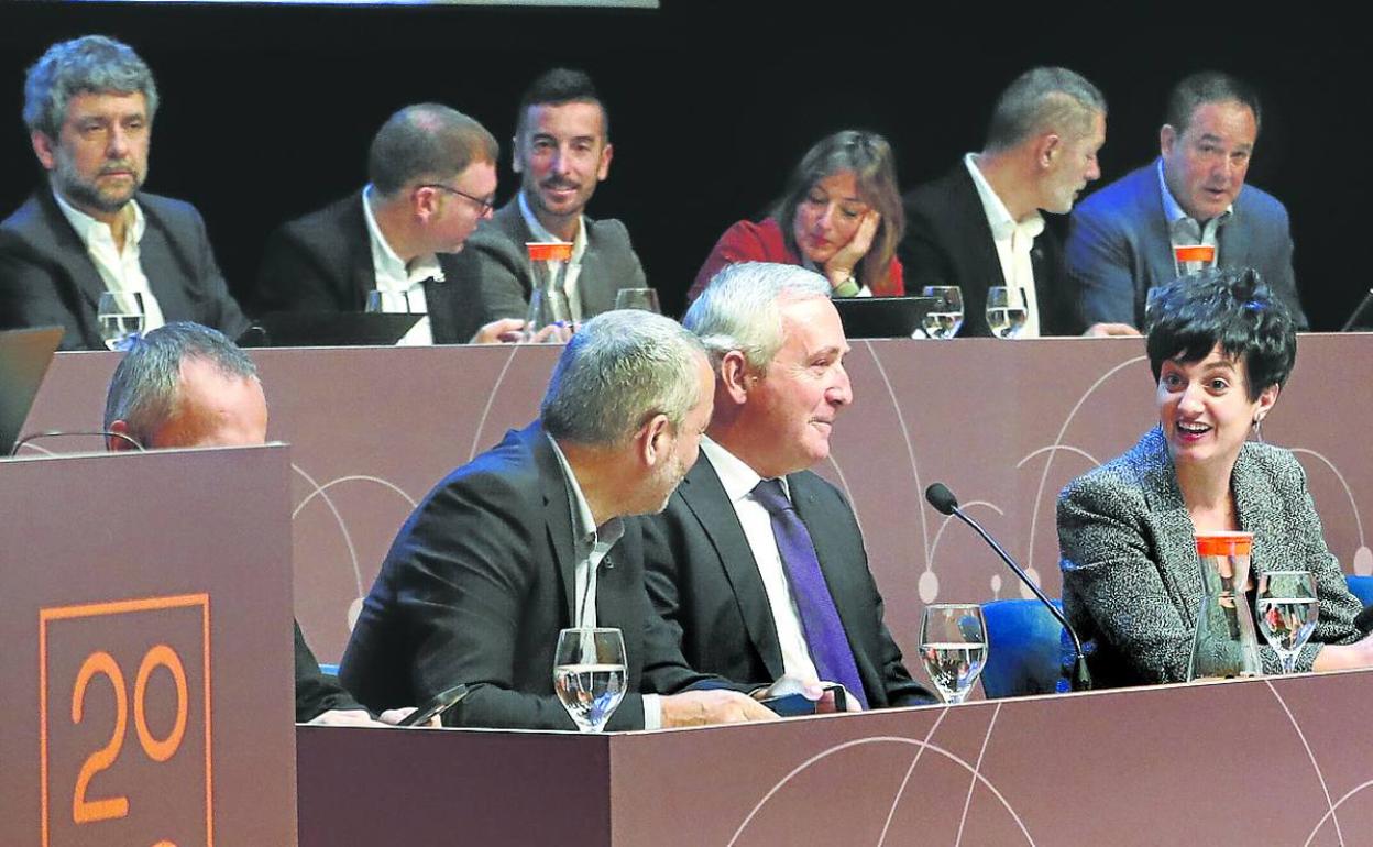 Iñigo Ucín en el último congreso anual de Mondragón celebrado en Noviembre. 