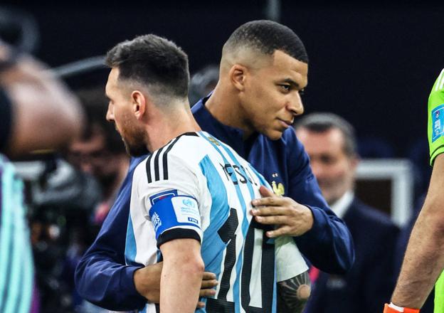 Messi y Mbappé, los mejores del Mundial y posiblemente del mundo. 