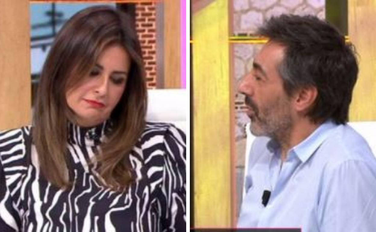 Nuria Roca descubre en directo una mentira de Juan del Val de cuando empezaron su relación