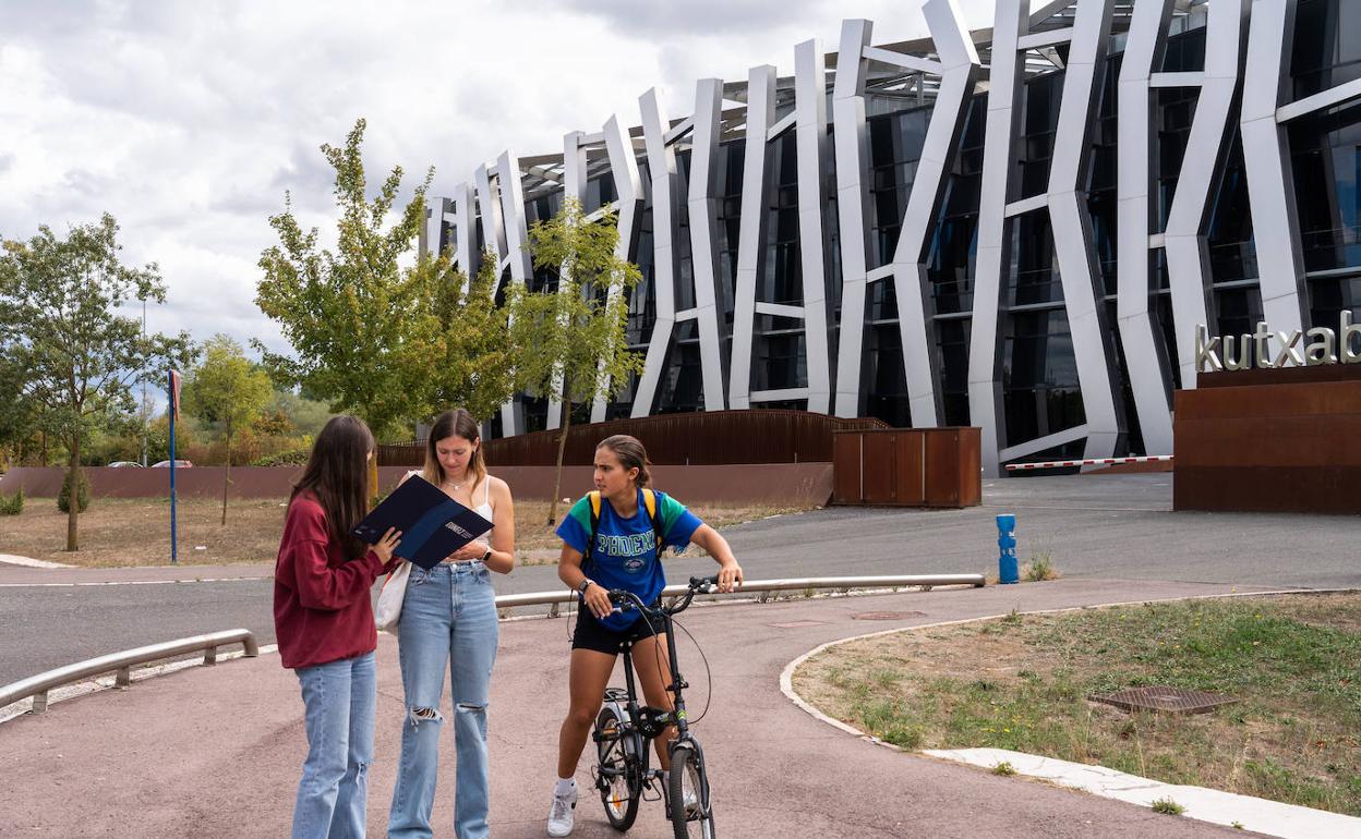 Los primeros alumnos de Euneiz llegaron el pasado septiembre a sus aulas. 