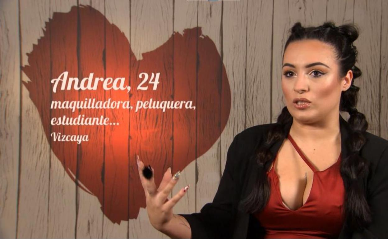 First Dates | La vizcaína Andrea: «Jamás me enamoraría de un feo, son para las feas»