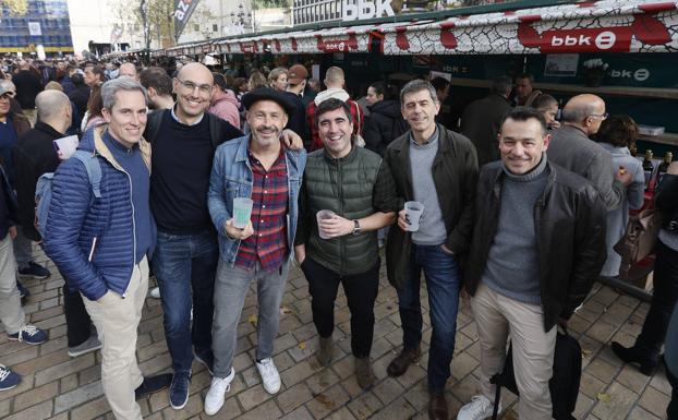 Trabajadores del Parque Tecnológico de Miñano. 