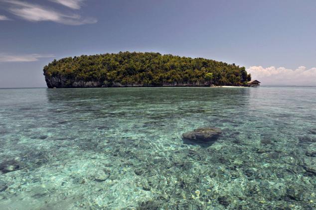 Raja Ampat (Papúa Occidental, Nueva Guinea, Indonesia). La mejor forma de explorar las islas es a bordo de un 'bugis phinisi', un velero tradicional de pesca. Raja Ampat es uno de los mejores sitios del mundo para realizar inmersiones de buceo.