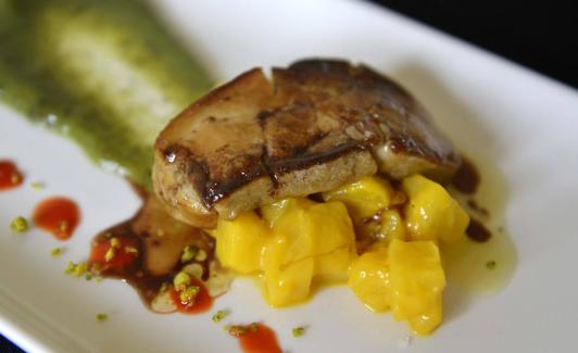 Foie caramelizado del Aretxondo.