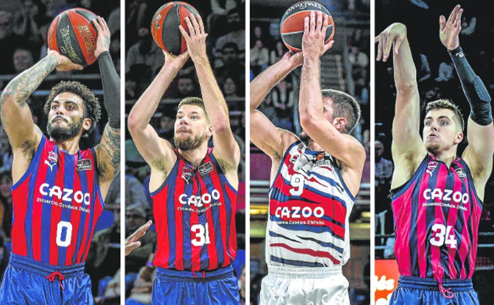 Asi tiran Markus Howard, Giedraitis, Marinkovic y Hommes.