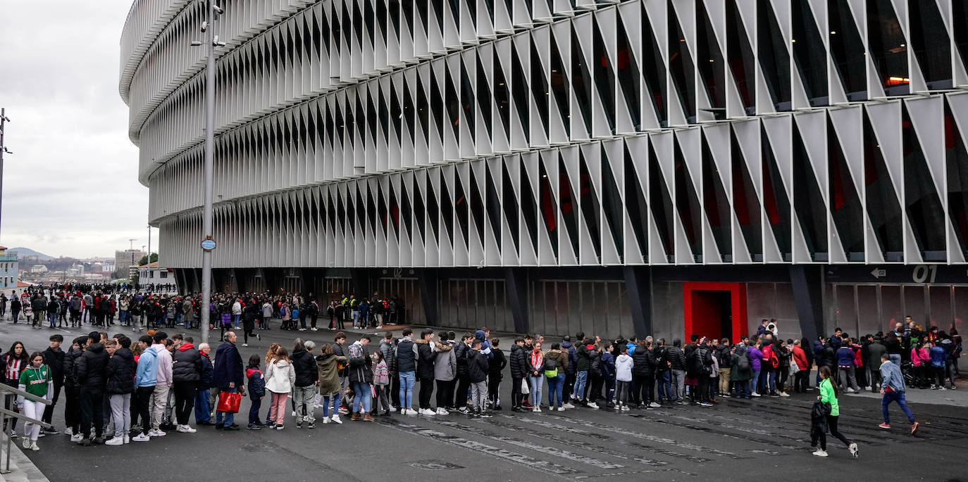 Fotos: La fiesta en San Mamés por el 125 aniversario del Athletic