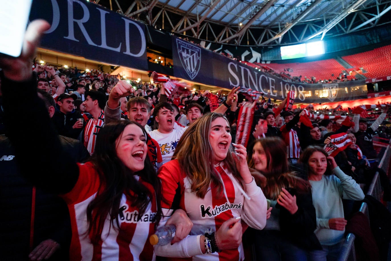 Fotos: La fiesta en San Mamés por el 125 aniversario del Athletic