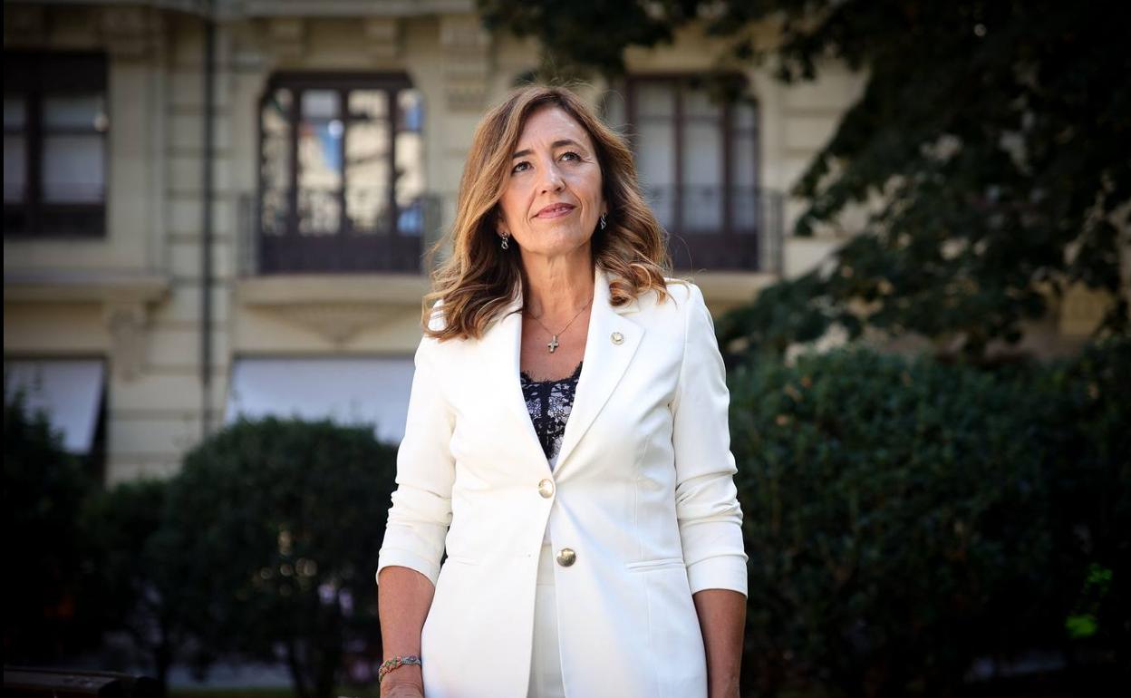 La consejera, Olatz Garamendi. 