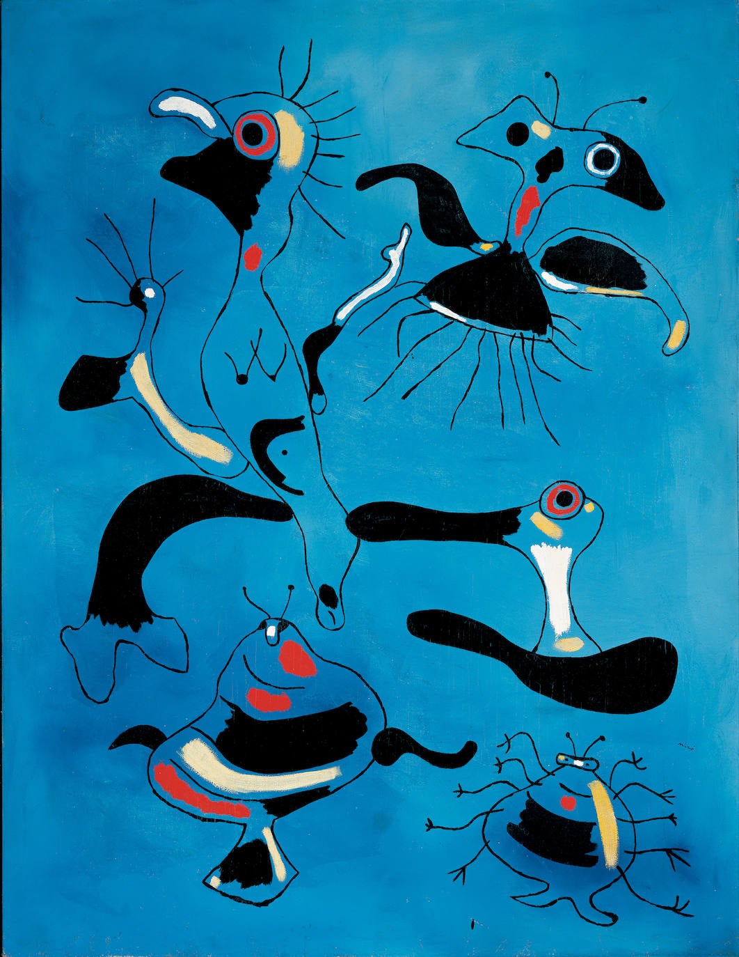 'Pintura (Pájaros e insectos), 1938.