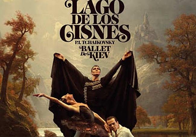 Montaje de 'El lago de los cisnes', con el Ballet de Kiev.