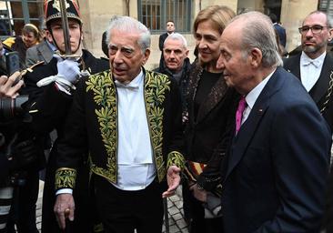 Mario Vargas Llosa ya es 'inmortal': «La literatura francesa fue la mejor y  sigue siéndolo» | El Correo