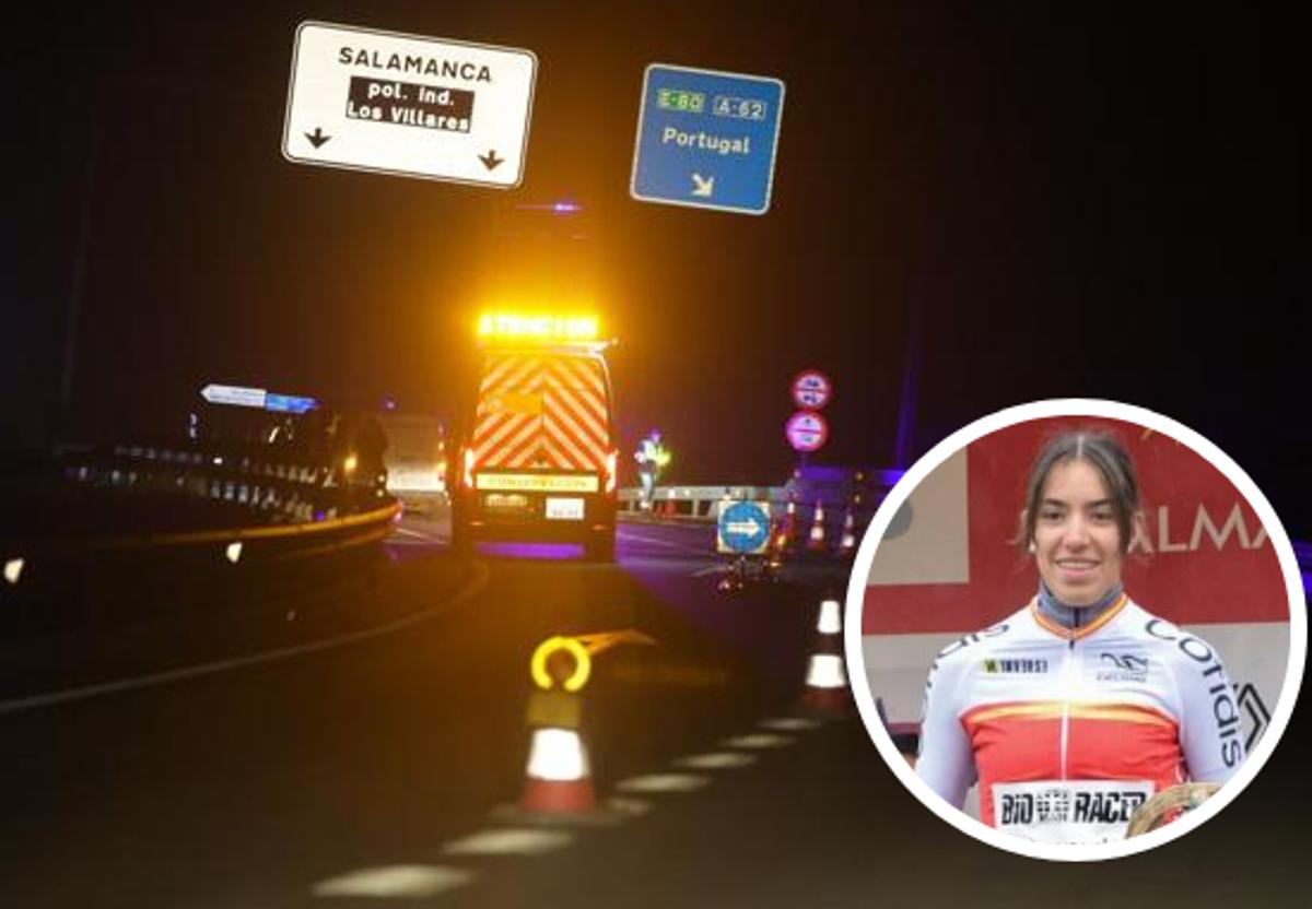 Estela Domínguez ha perdido la vida en la carretera N-120 en Salamanca