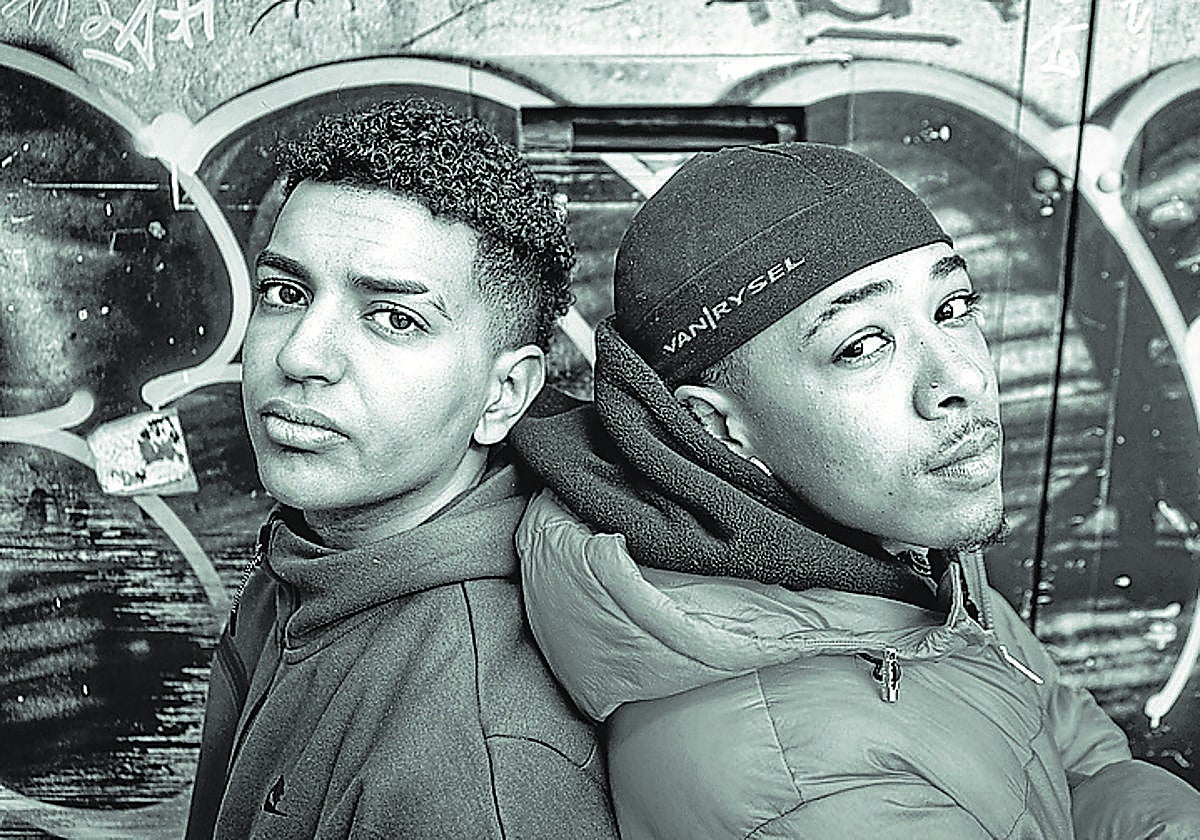 Los músicos Rakeem y Nickzzy