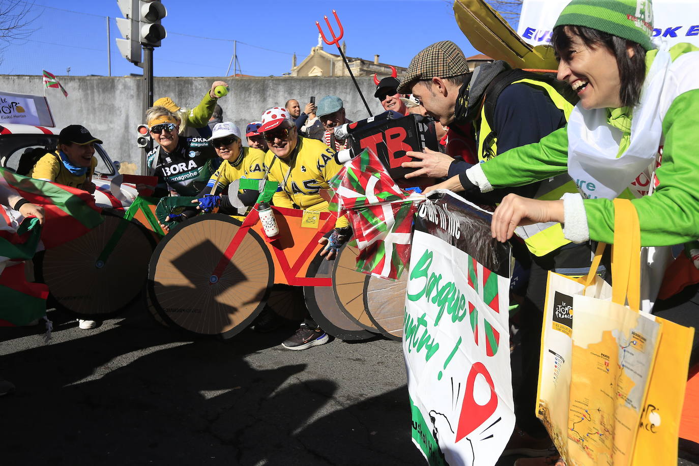 Desfile de carnaval en Deusto