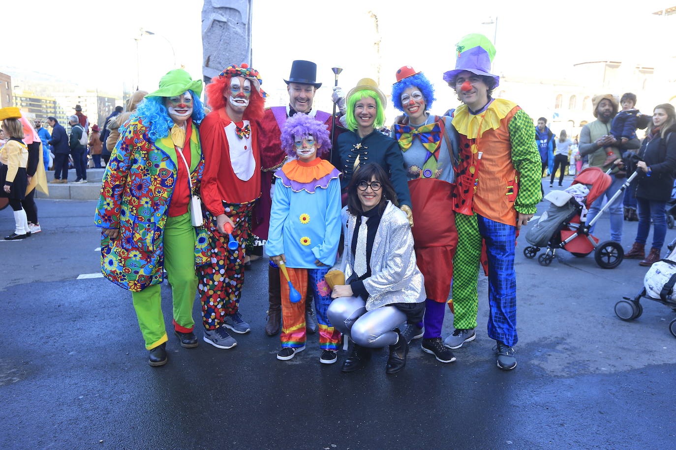 Desfile de carnaval en Deusto