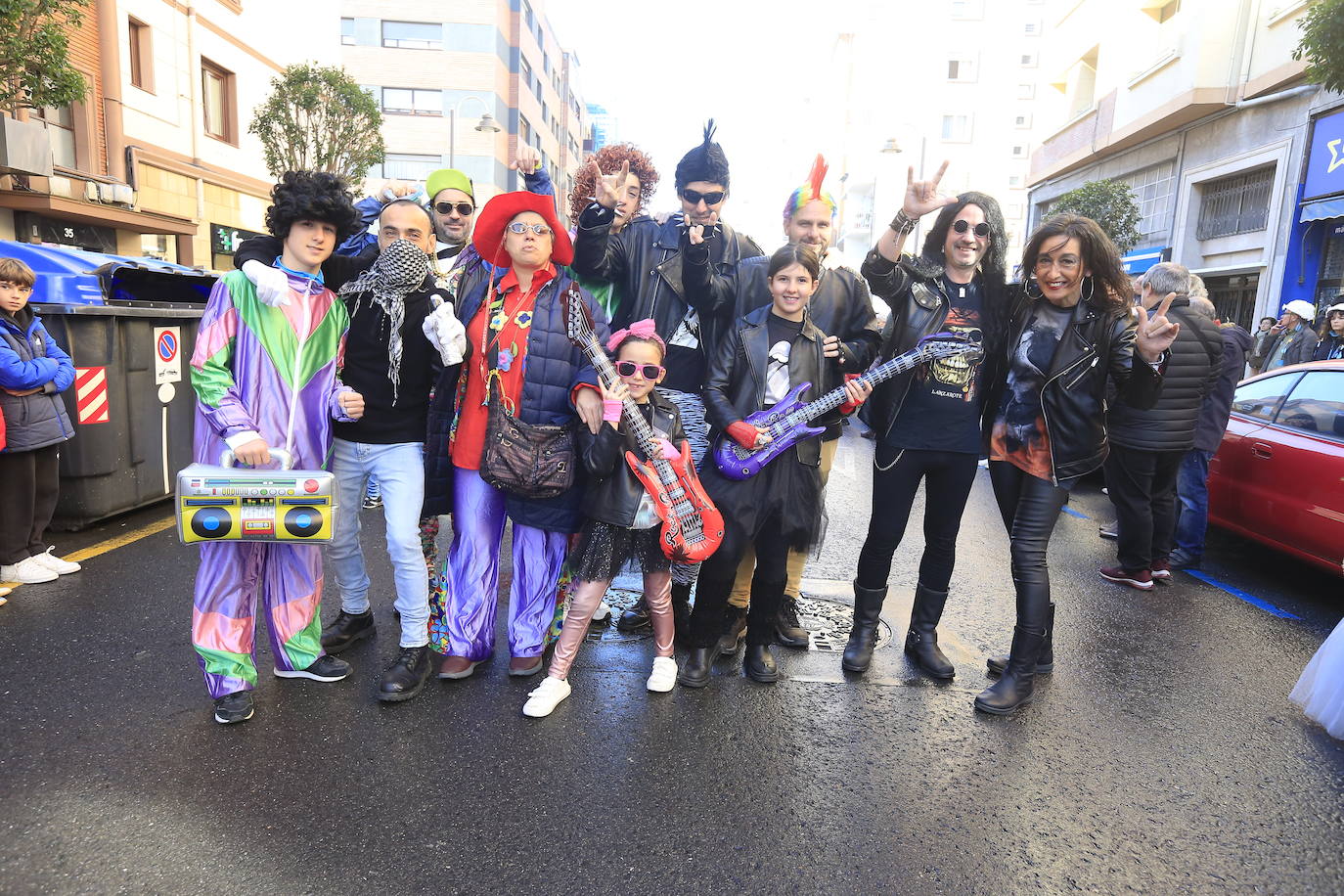 Desfile de carnaval en Deusto